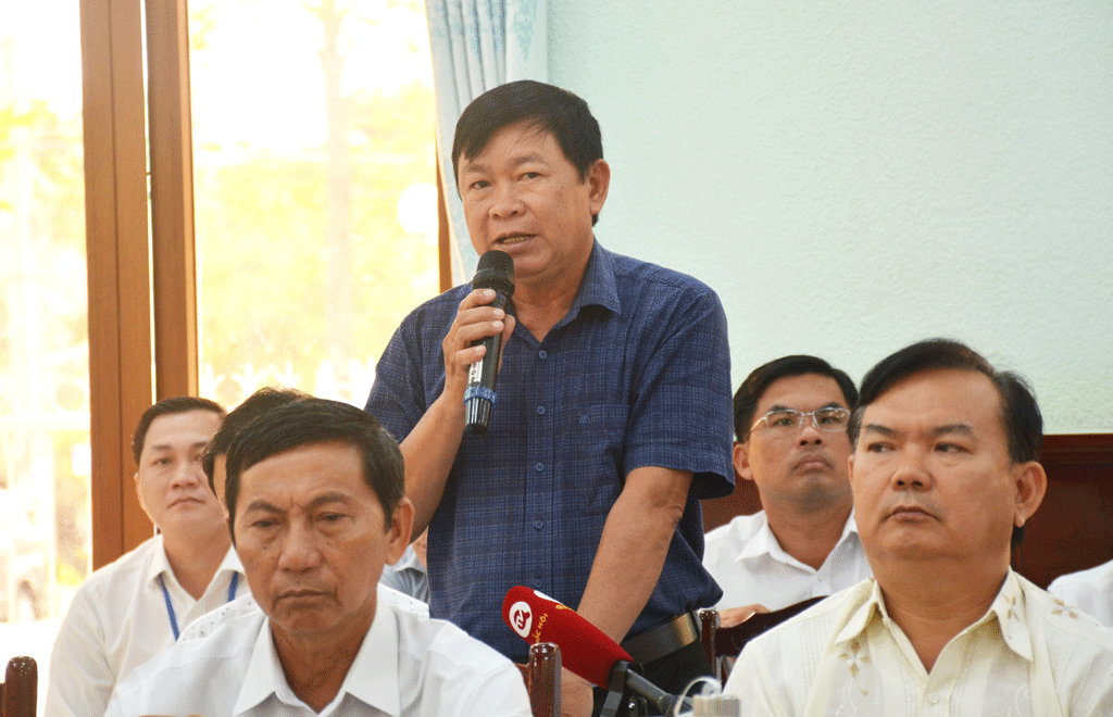 Đoàn đại biểu Quốc hội tỉnh giám sát việc thực hiện các Chương trình mục tiêu Quốc gia tại huyện Cần Đước