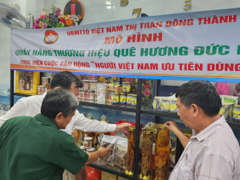 Đức Huệ quảng bá đặc sản quê hương