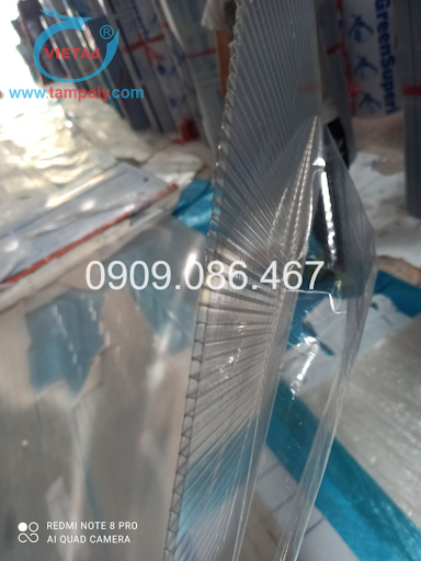 Vật liệu tấm QCV đơn vị cung cấp vật tư tấm poly, tấm panel uy tín