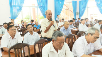 Bí thư Thành ủy Tân An đối thoại với người dân về cải tạo cảnh quan đô thị
