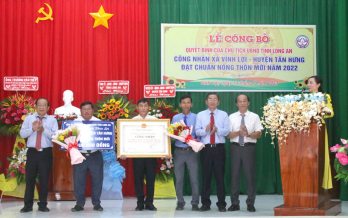 Vĩnh Lợi: 'Về đích' nông thôn mới Vĩnh Lợi: 'Về đích' nông thôn mới