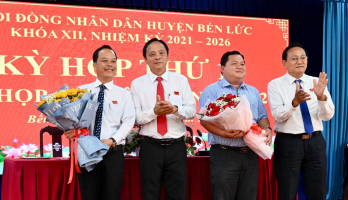 Ông Lê Thành Út được bầu giữ chức danh Chủ tịch UBND huyện Bến Lức
