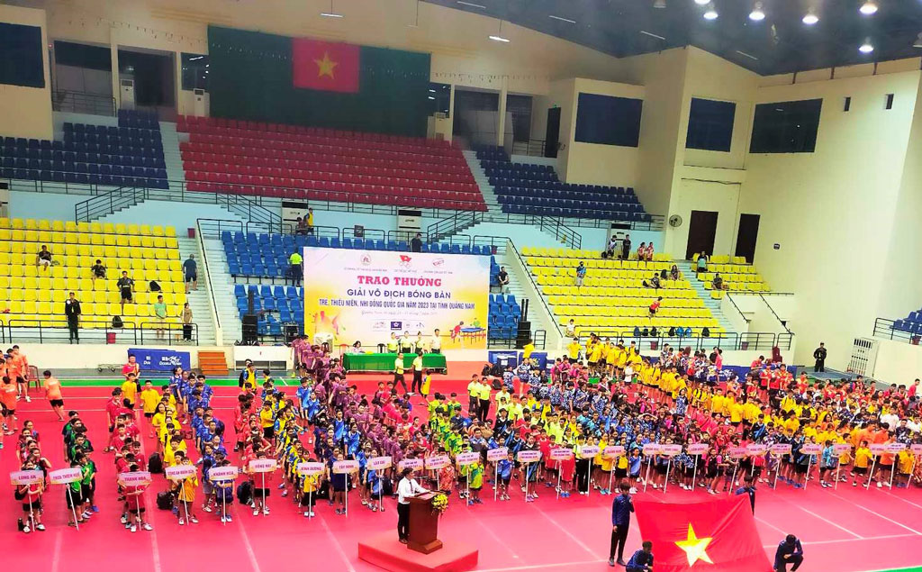 Long An giành 4 huy chương tại giải Vô địch bóng bàn trẻ, thiếu niên, nhi đồng toàn quốc năm 2023