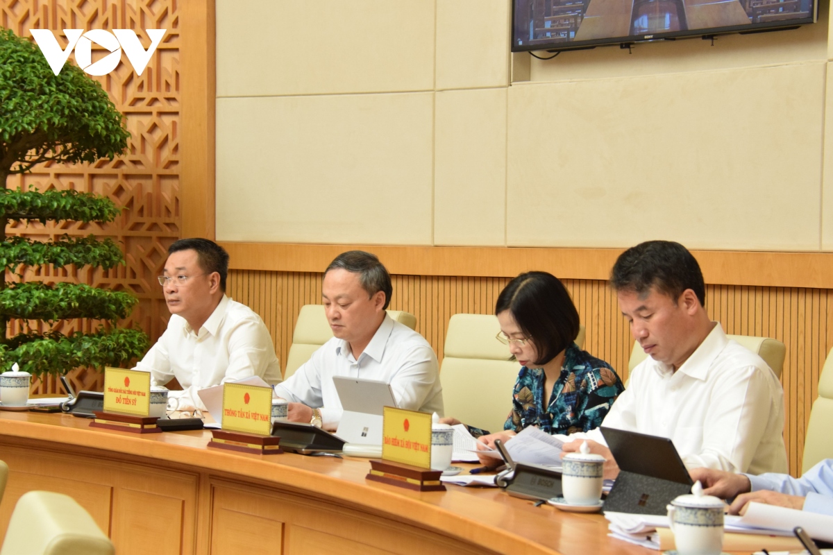 Thủ tướng chủ trì phiên họp Chính phủ thường kỳ tháng 7/2023