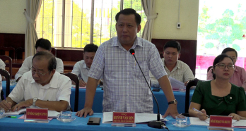 Phó Chủ tịch UBND tỉnh - Huỳnh Văn Sơn làm việc tại Tân Hưng về tình hình kinh tế - xã hội Phó Chủ tịch UBND tỉnh - Huỳnh Văn Sơn làm việc tại Tân Hưng về tình hình kinh tế - xã hội