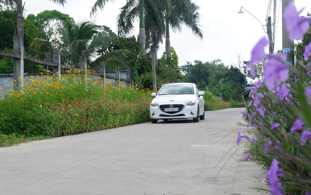 Đổi thay ở xã anh hùng