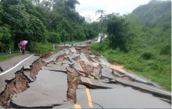 Heavy rains cause landslides in Thailand