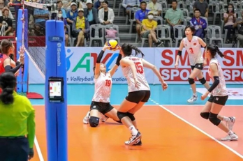 Three wins secure Vietnam’s top group place of regional women’s volleyball championship