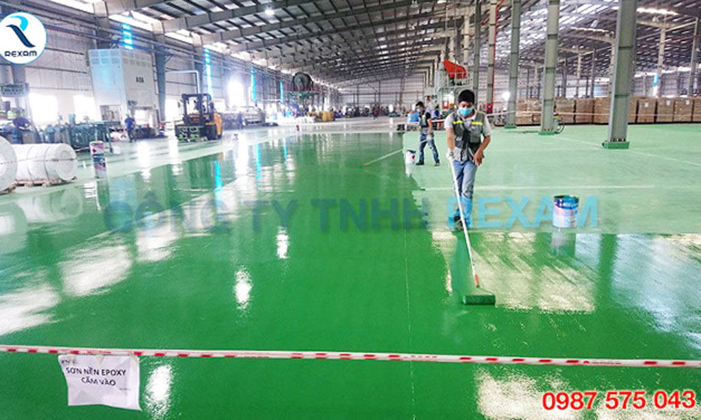Rexam - Nhà thầu thi công sơn epoxy uy tín, chất lượng