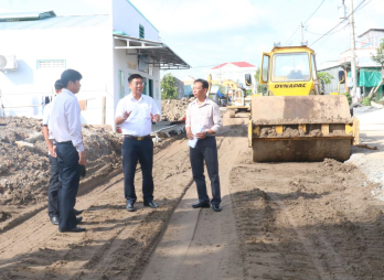 Tân Trụ: Tháo gỡ khó khăn, đẩy nhanh tiến độ các dự án trên địa bàn