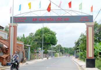 'Quả ngọt' nông thôn mới nâng cao ở Lộc Giang