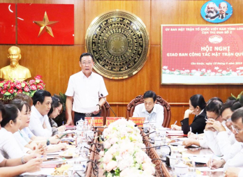 UBMTTQ Việt Nam tỉnh Long An giao ban quí III/ 2023