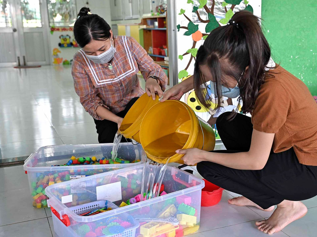 Phòng, chống dịch bệnh truyền nhiễm đầu năm học