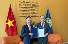 Việt Nam thúc đẩy hợp tác với Tổ chức Cấm Vũ khí Hóa học