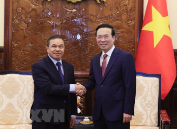 Việt Nam - Lào ủng hộ, chia sẻ lẫn nhau về vấn đề khu vực và thế giới