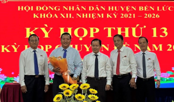 Ông Lê Văn Lộc được bầu giữ chức vụ Phó Chủ tịch UBND huyện Bến Lức