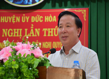 Đức Hòa: Hoàn thành 2 trong 3 công trình trọng điểm