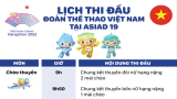 Lịch thi đấu ngày 24/9 của đoàn Việt Nam tại Asiad 19: Hy vọng chèo thuyền