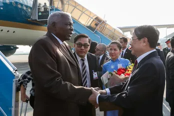 Chủ tịch Quốc hội Cuba thăm Việt Nam