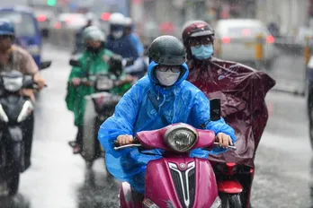 Thời tiết hôm nay 25-9: Áp thấp nhiệt đới tiến gần bờ, nhiều nơi mưa to