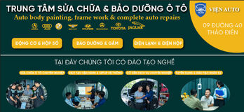VIỆN AUTO: Garage sửa chữa ô tô quốc tế mang đậm dấu ấn quê hương
