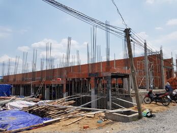 Xem xét xử lý trách nhiệm vì để hình thành 4 dãy nhà liền kề không phép, không phòng cháy, chữa cháy