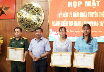 Tân Trụ: Chủ động thực hiện công tác kiểm tra, giám sát và thi hành kỷ luật trong Đảng