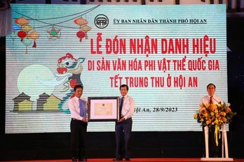 Hoi An’s Mid-Autumn Festival recognized National Intangible Cultural Heritage