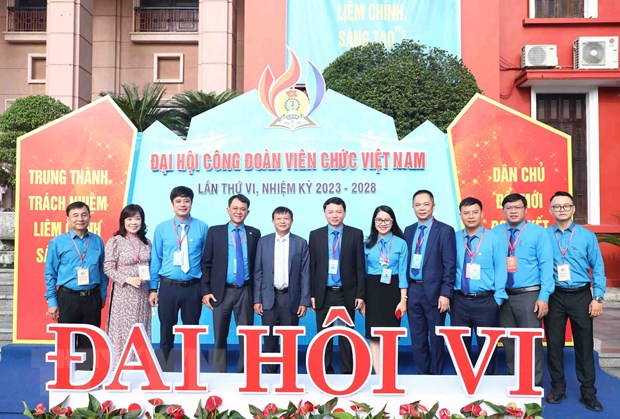 Khai mạc Đại hội Công đoàn Viên chức Việt Nam nhiệm kỳ 2023-2028