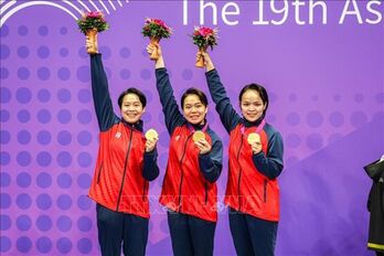 ASIAD 2023: first gold for Vietnamese karate team