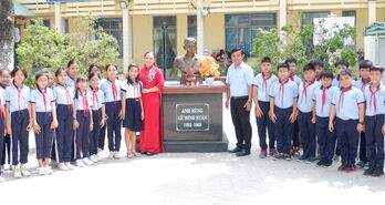 Tự hào ngôi trường mang tên Anh hùng Lê Minh Xuân
