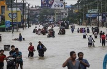 Myanmar: Thousands of people evacuated due to floods Myanmar: Thousands of people evacuated due to floods