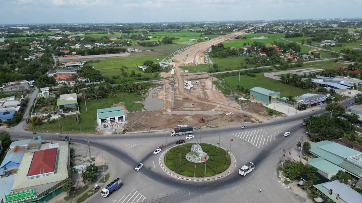 Huyện Đức Hòa đẩy nhanh tiến độ bồi thường, giải phóng mặt bằng Đường tỉnh 823D