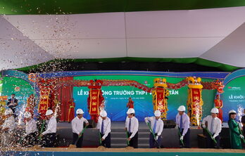 Groundbreaking Ceremony of Vo Van Tan High School