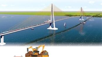 Xây dựng cầu Đại Ngãi nối 2 tỉnh Trà Vinh và Sóc Trăng
