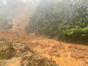 Landslides, floods threaten schools, reservoirs in Central region