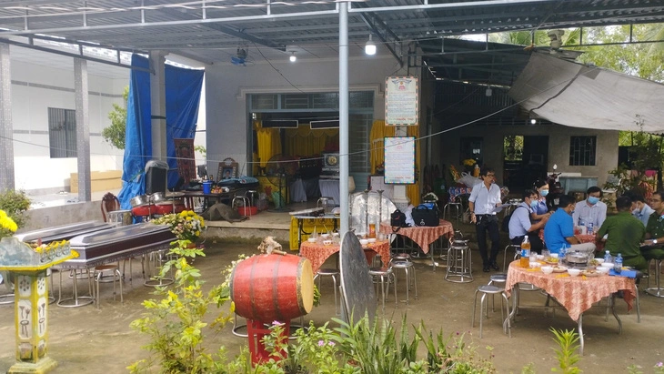 Con trai 14 tuổi khai bỏ chất độc vào sữa làm cha và bà nội chết Căn nhà bà P. ở nơi xảy ra vụ việc - Ảnh: HOÀI ANH