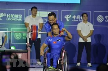Asian Para Games 2023: Đoàn Việt Nam có tấm huy chương đầu tiên
