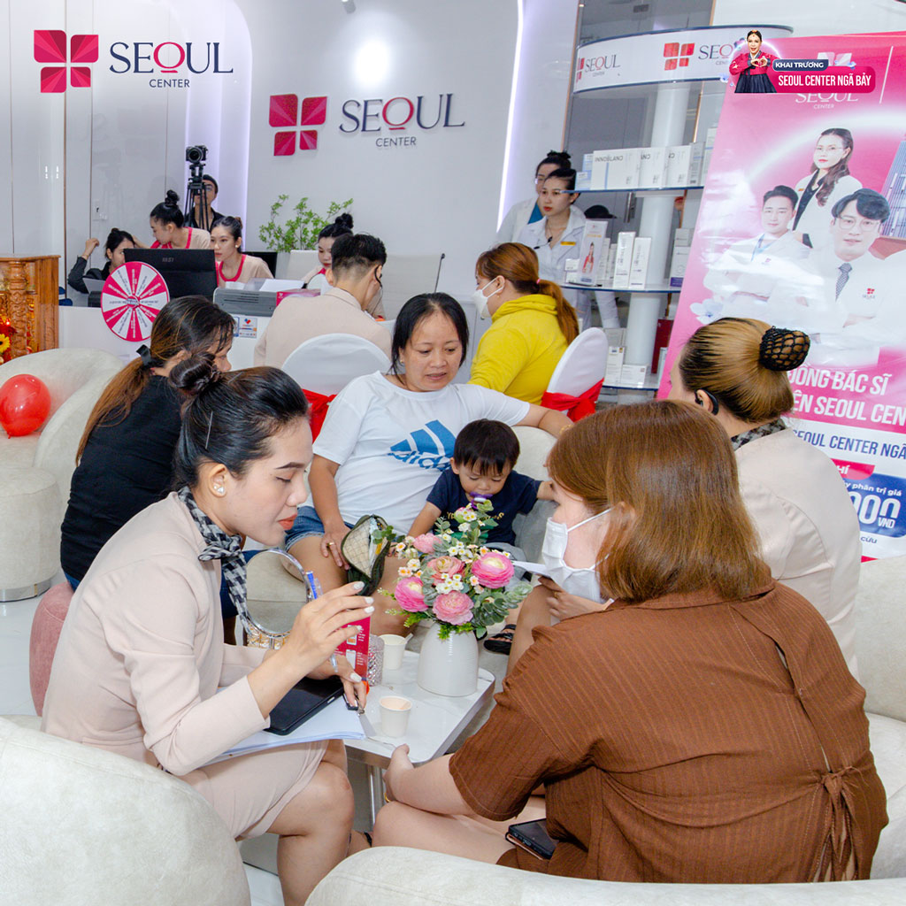 Khai trương Thẩm mỹ viện Seoul Center Ngã Bảy, bùng nổ không gian mới