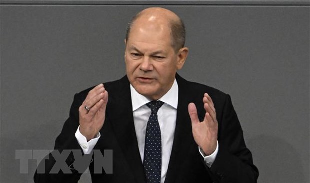 Thủ tướng Đức Olaf Scholz. (Ảnh: AFP/TTXVN)