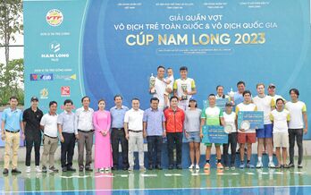Bế mạc giải Quần vợt vô địch Quốc gia - Cúp Nam Long 2023