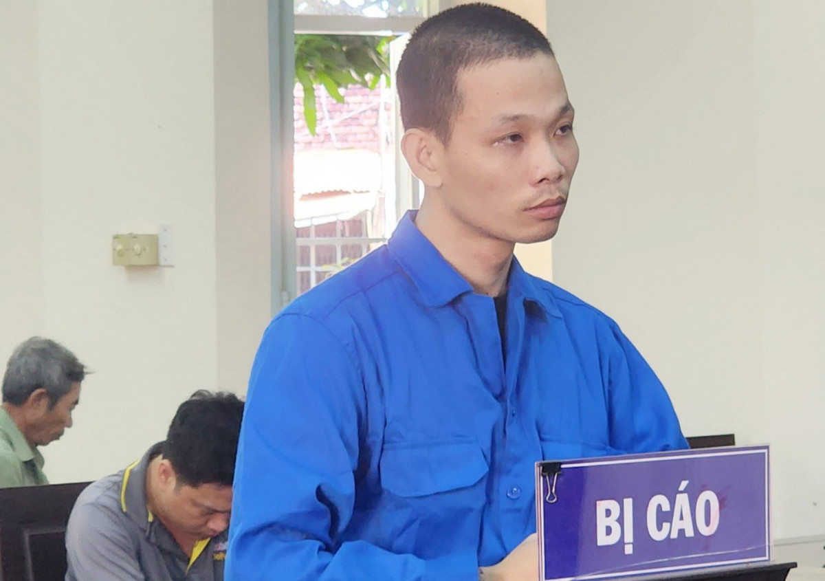 Bị cáo Nguyễn Văn Toàn tại phiên tòa xét xử ngày 30/10/2023