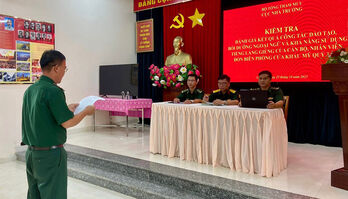 Bộ đội Biên phòng tỉnh Long An đẩy mạnh việc học tập, nâng cao trình độ ngoại ngữ cho cán bộ, chiến sĩ