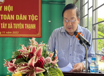 Kiến Tường tổ chức Ngày hội Đại đoàn kết toàn dân tộc năm 2023 Kiến Tường tổ chức Ngày hội Đại đoàn kết toàn dân tộc năm 2023