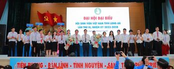 Anh Phạm Văn Hậu tái đắc cử Chủ tịch Hội Sinh viên Việt Nam tỉnh Long An nhiệm kỳ 2023 - 2028