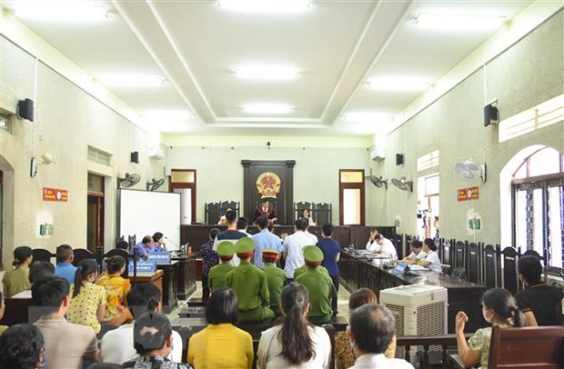 Tuyên án các bị cáo trong vụ án liên quan đến dự án nâng cấp, cải tạo Cảng hàng không Điện Biên. (Ảnh minh họa: Xuân Tư/TTXVN)