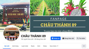 Châu Thành chủ động đấu tranh trên 'mặt trận' mạng xã hội