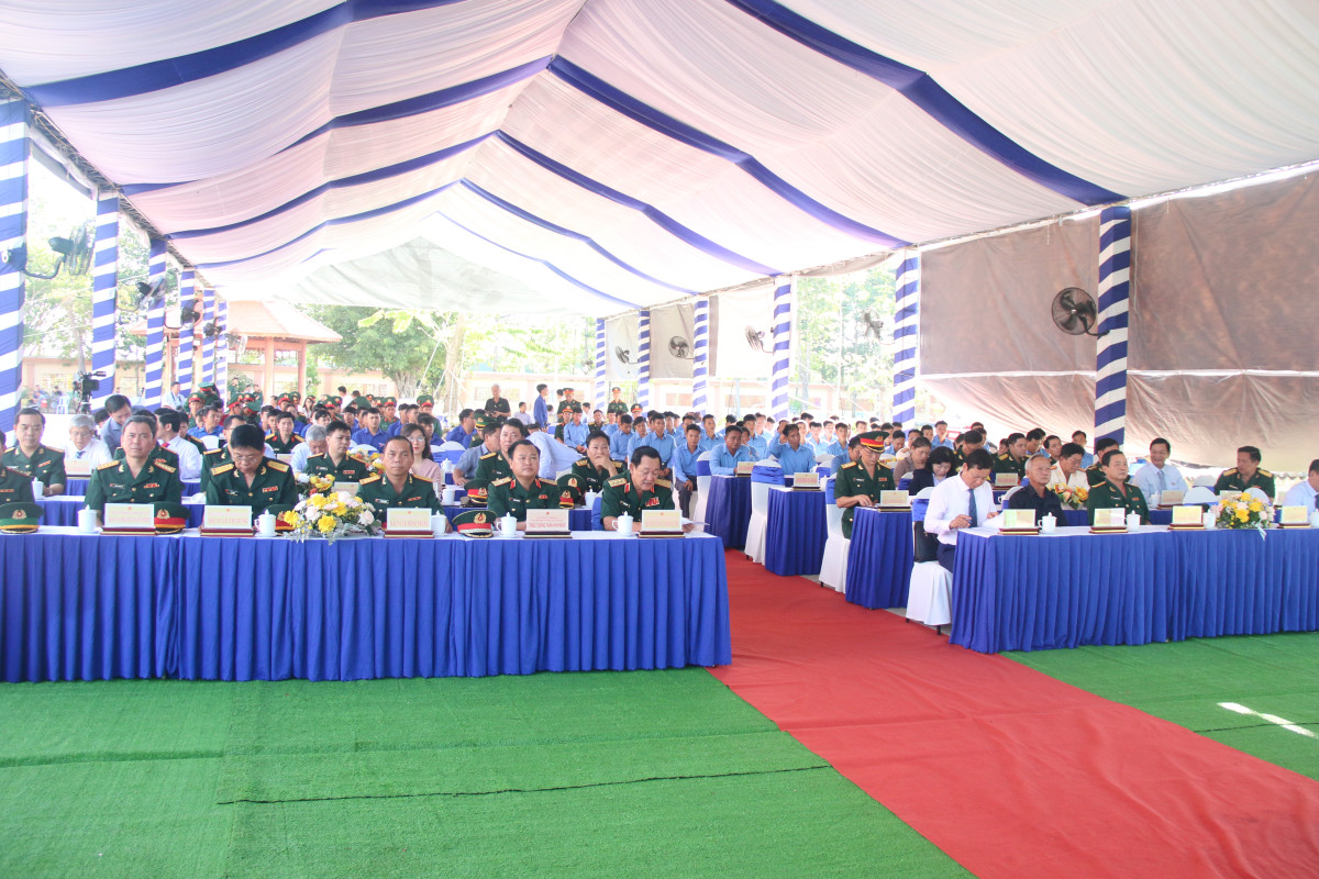 Long An xuất quân thực hiện nhiệm vụ tìm kiếm, quy tập hài cốt liệt sĩ hy sinh tại Campuchia