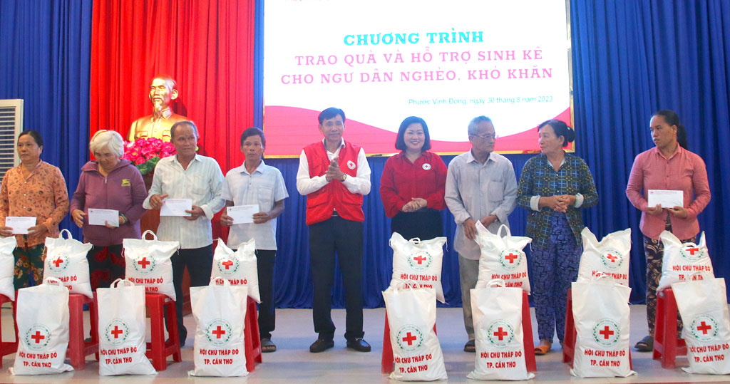 Hội Chữ thập đỏ tỉnh Long An đẩy mạnh các hoạt động nhân đạo, từ thiện