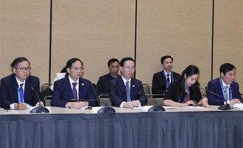 President works with US-APEC Business Coalition in San Francisco